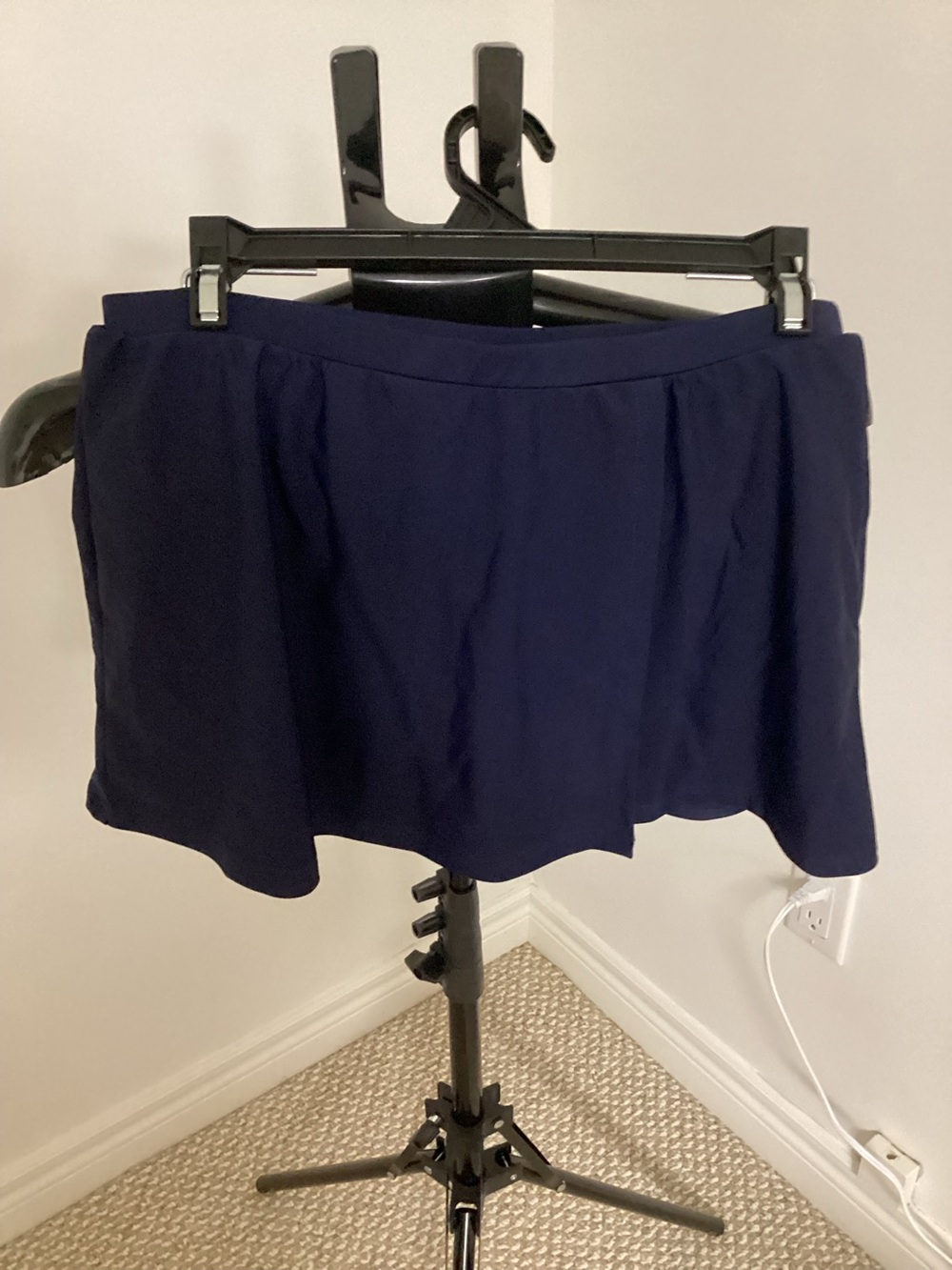 (5 for $25) Croft & Barrow Navy Blue Swimsuit Skirt